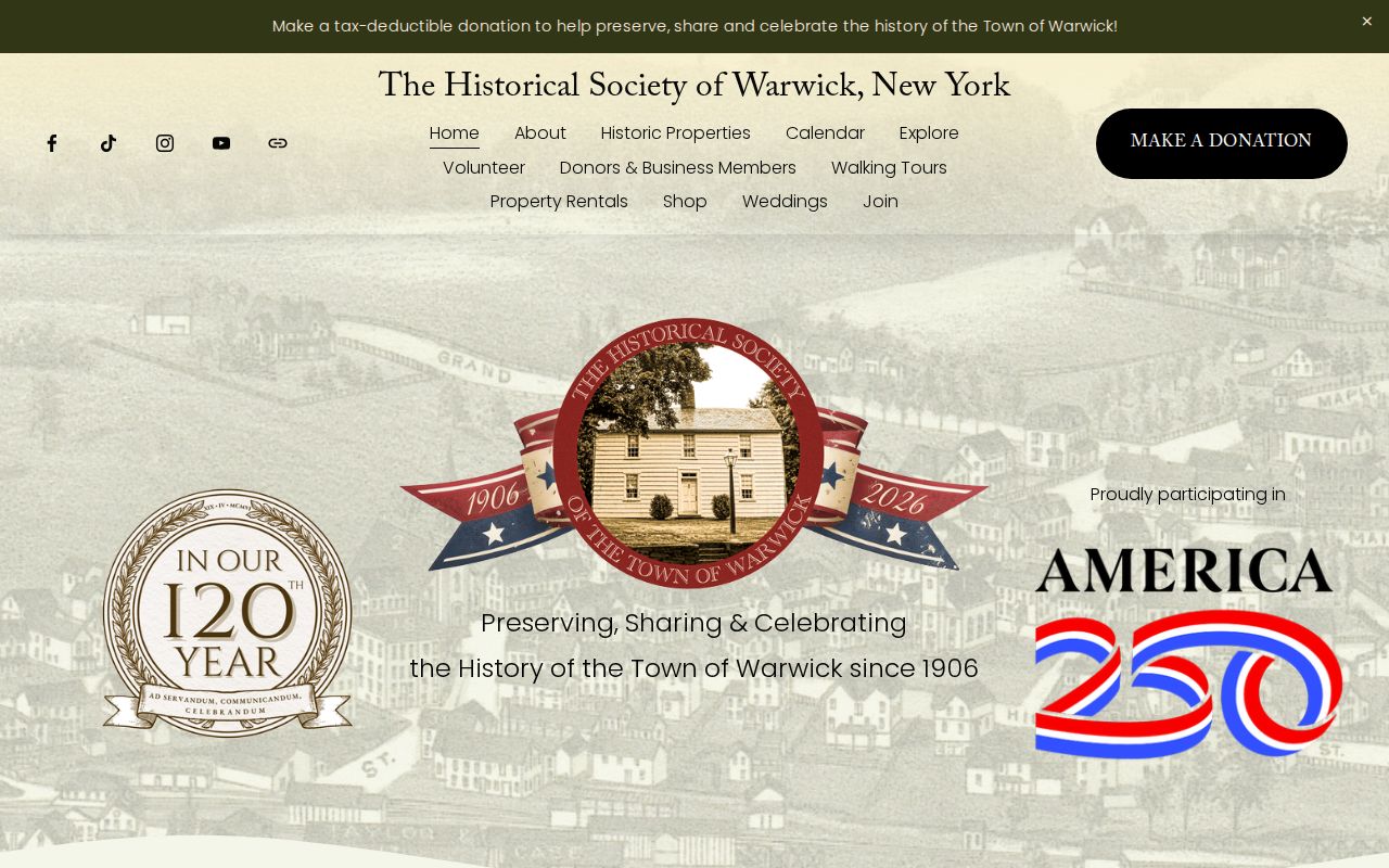 Warwick city directory research at the Warwick Historical Society archive